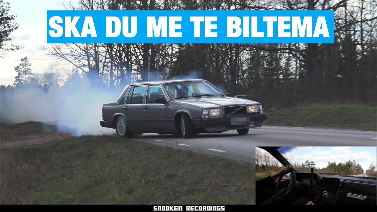 Stevens Volvo 740 GL Turbo 500WHP + 4th gear burnout och Info om bilen