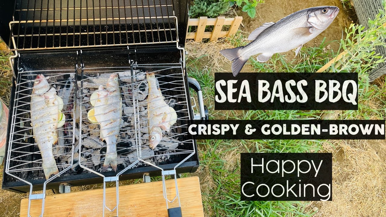 Grilled Whole Sea Bass Recipe | A Step-by-Step Guide | 4K