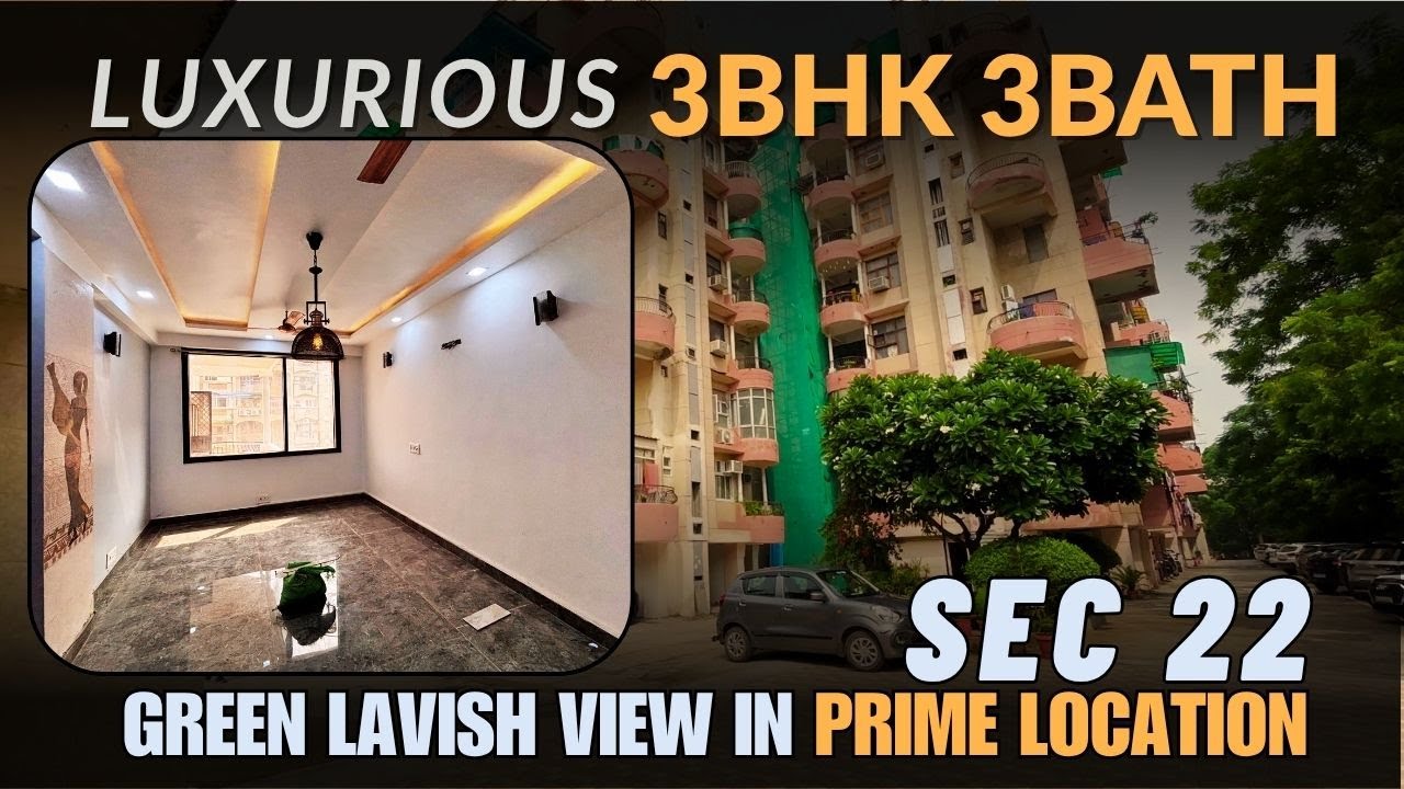 3BHK Flat in Sadbhavna Apartment Sector 22 Dwarka | ₹2.79 Cr #3bhkflat #propertyforsale #dwarkadelhi