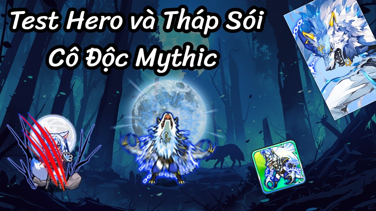 Test Sói Mythic và khả năng đặc biệt mới của tháp Sói Mythic | Gold Tower Defence | Phúc 41 |