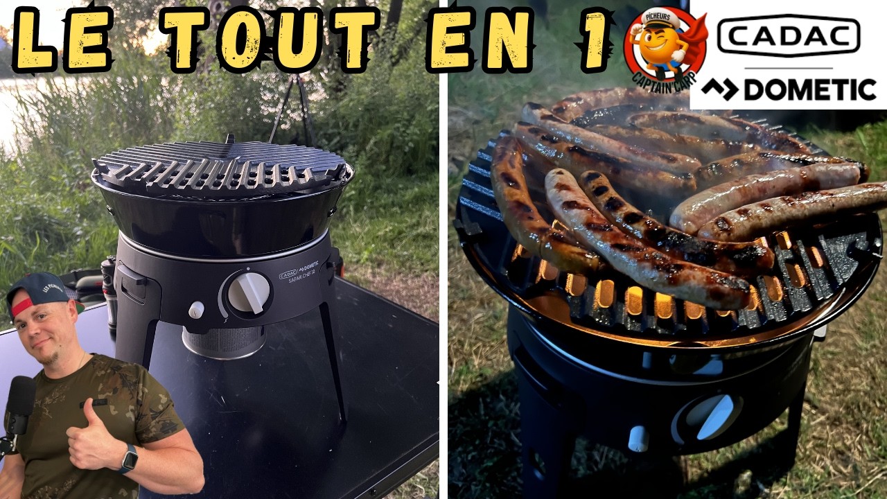 Réchaud, plancha, barbecue le tout en 1 Dometic cadac//