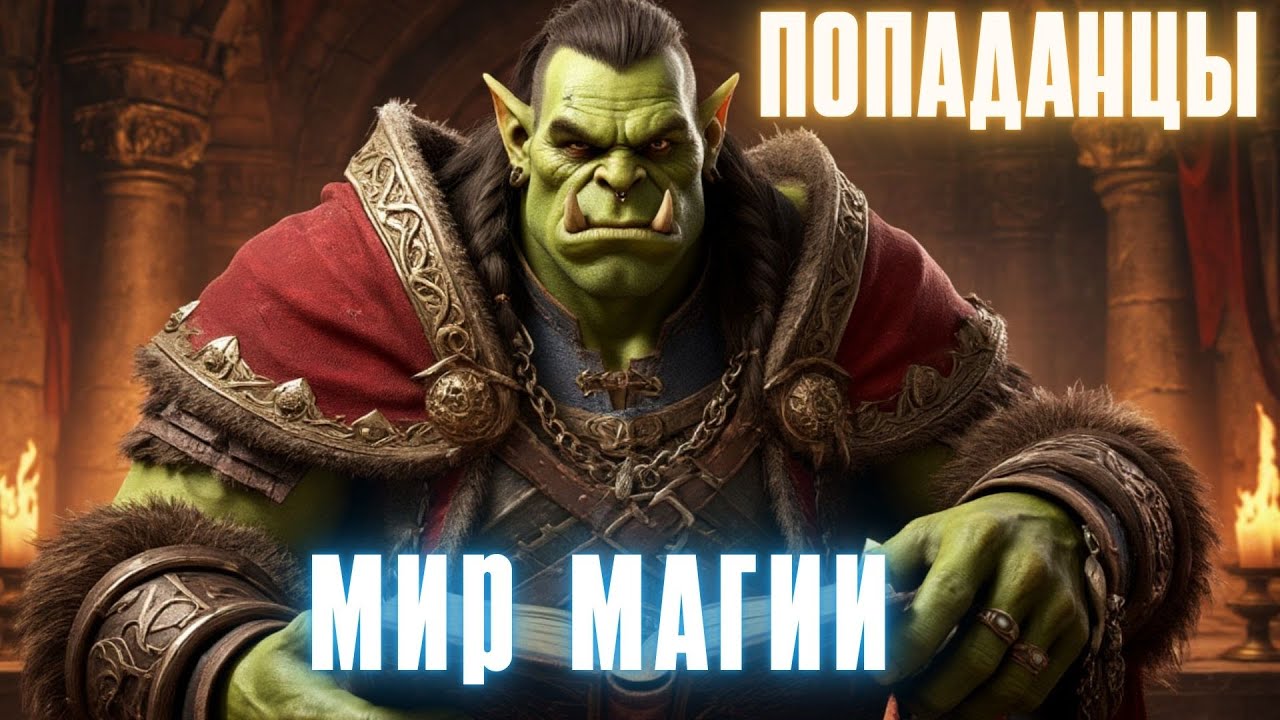 АУДИОКНИГА ПОПАДАНЕЦ: МИР МАГИИ часть 1