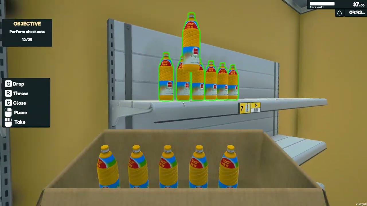 Supermarket Simulator