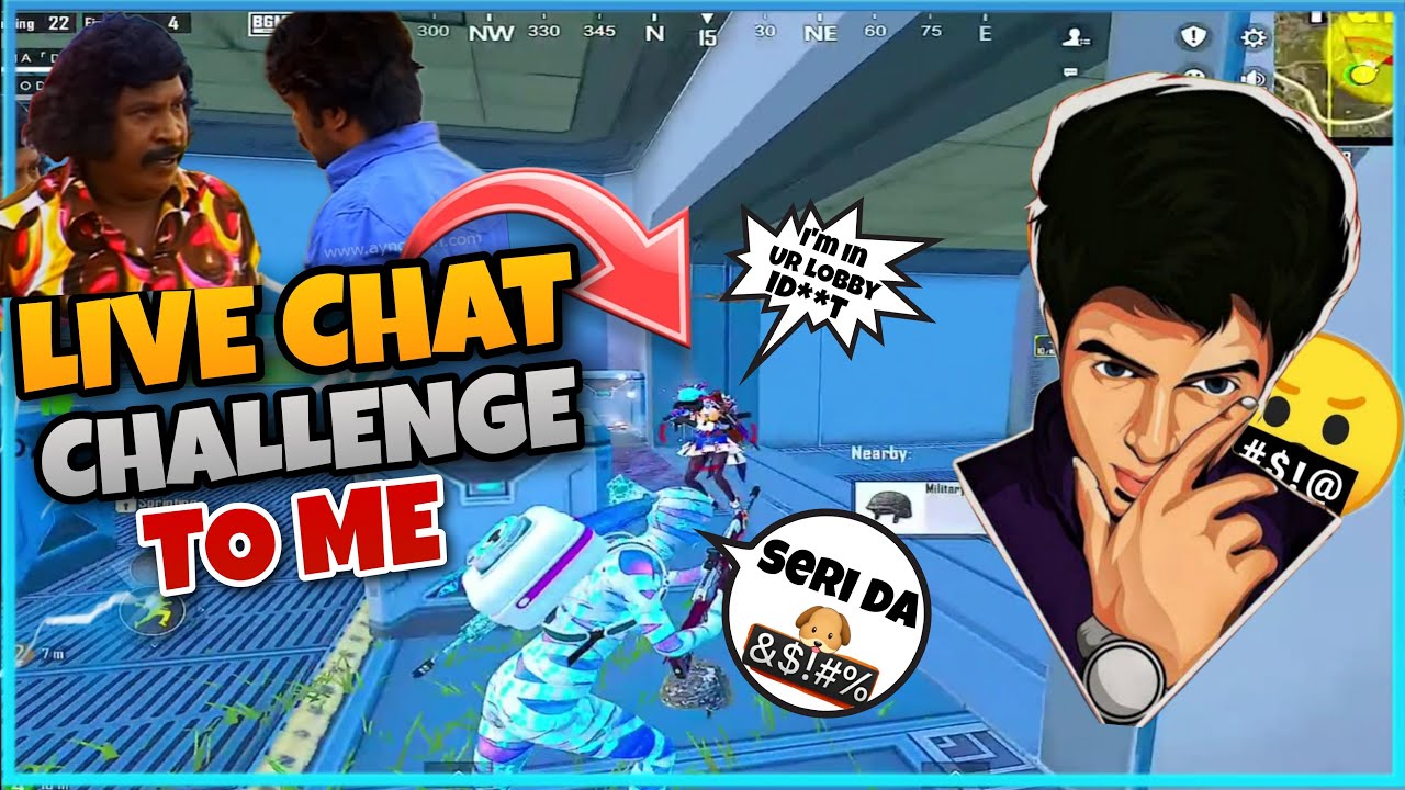 LIVE CHAT CHALLENGE #bgmi #bgmilive #madanop #madan #bts