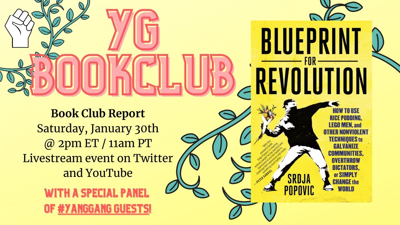 Book Club Report - Blueprint for Revolution by Srdja Popovic