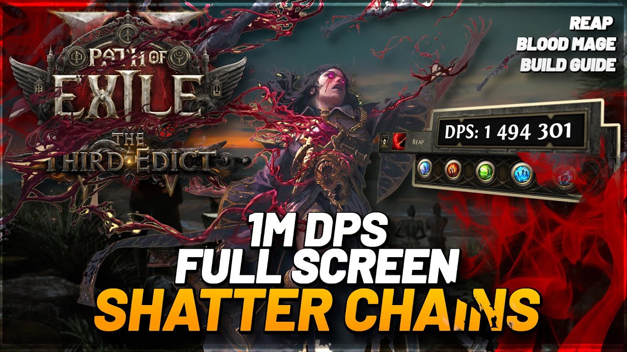 PoE2 0.3 - REAP is SO SATISFYING | Reap Blood Mage Build Guide