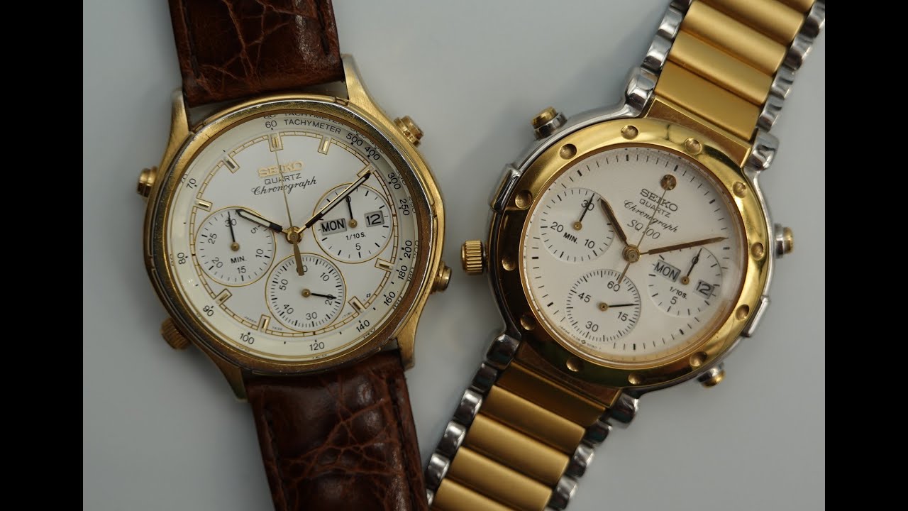 Two different 1988 Seiko 7A38  men's vintage chronograph watches - which would you choose?