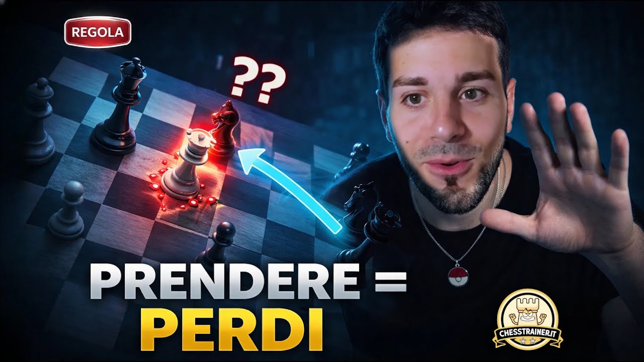Catturare è un ERRORE? La REGOLA Scacchistica per Non Buttare la Partita