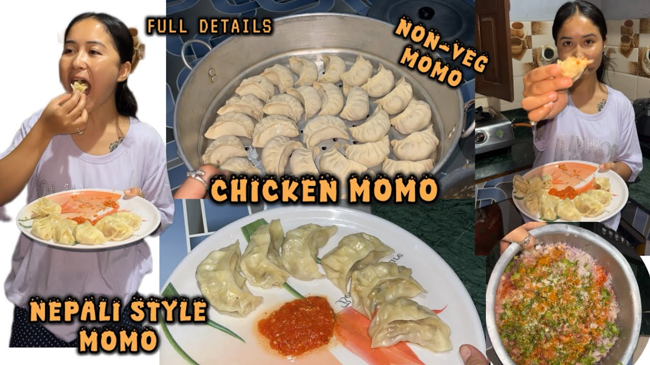 Chicken momo Nepali style family get together
