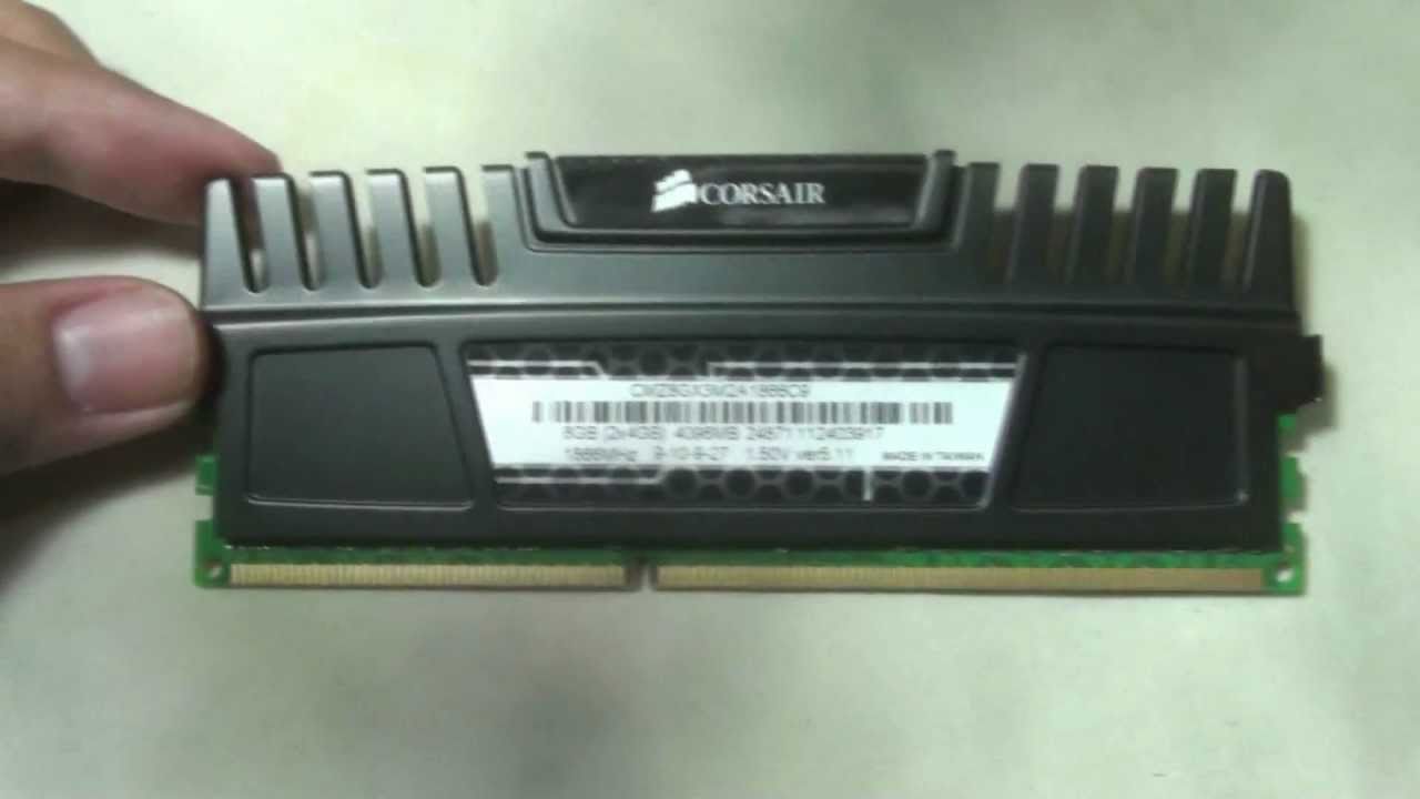 Corsair Vengeance 8GB DDR3 1866MHz