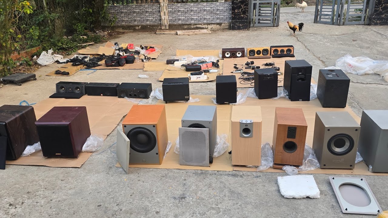 Micro bãi nhật. Sub điện bass 20 25. Center bãi âu. Lh 0966.812.781 