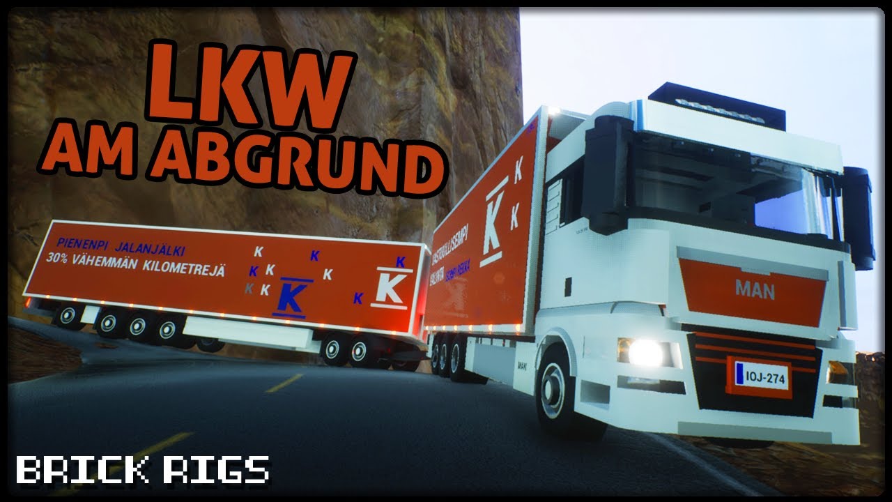 LKW AM ABGRUND | BrickRigs | Let´s Play Brick Rigs Deutsch - German | Lego