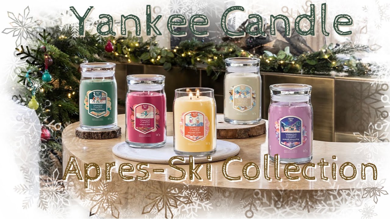 Yankee Candle Winter 2025 Apres-Ski Collection 
