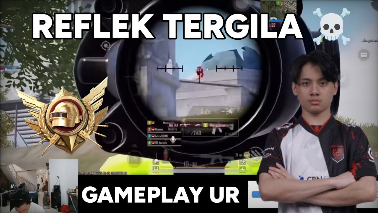 Gameplay Rosemary ☠️ Reflek Tergila 😱 PUBG MOBILE INDONESIA