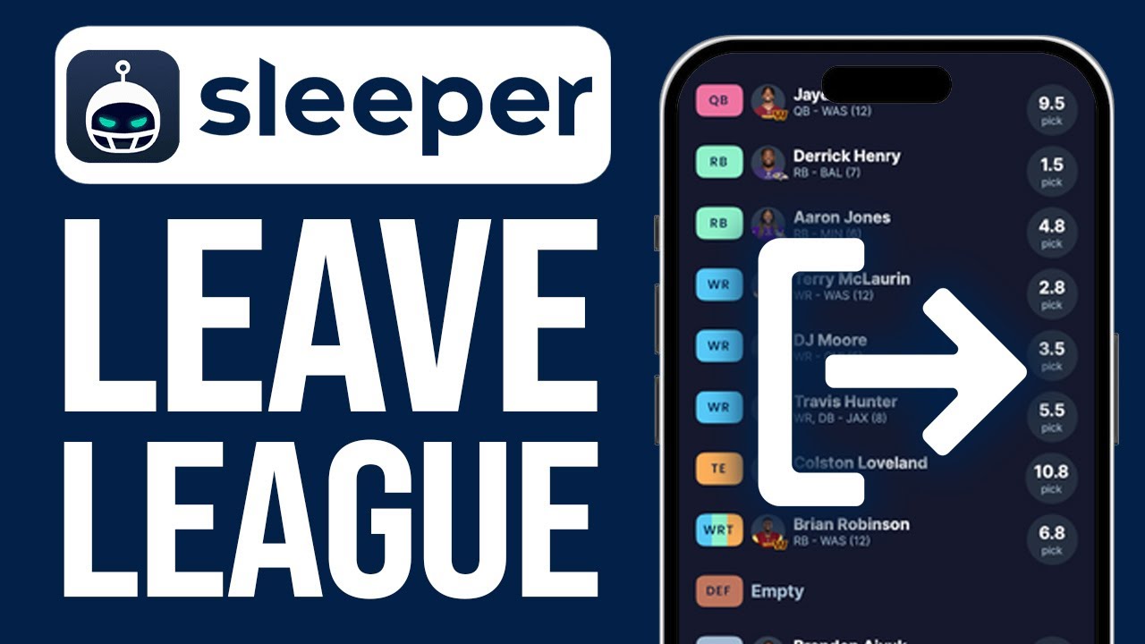 How to Leave a Sleeper Fantasy League (Easy Steps!)