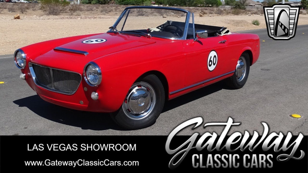 1960 FIAT SPIDER - GATEWAY CLASSIC CARS - LAS VEGAS #785