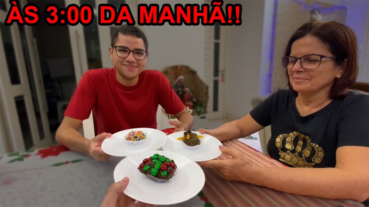 FIZEMOS BRIGADEIRO ÀS 3 DA MANHÃ!!! (DEU CERTO?)