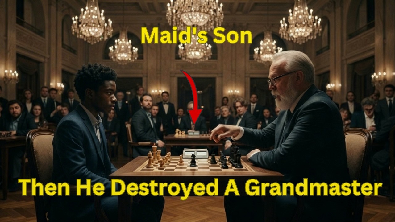 They Mocked The Maid's Son For Challenging a Grandmaster — His First Move Silenced Everyone!