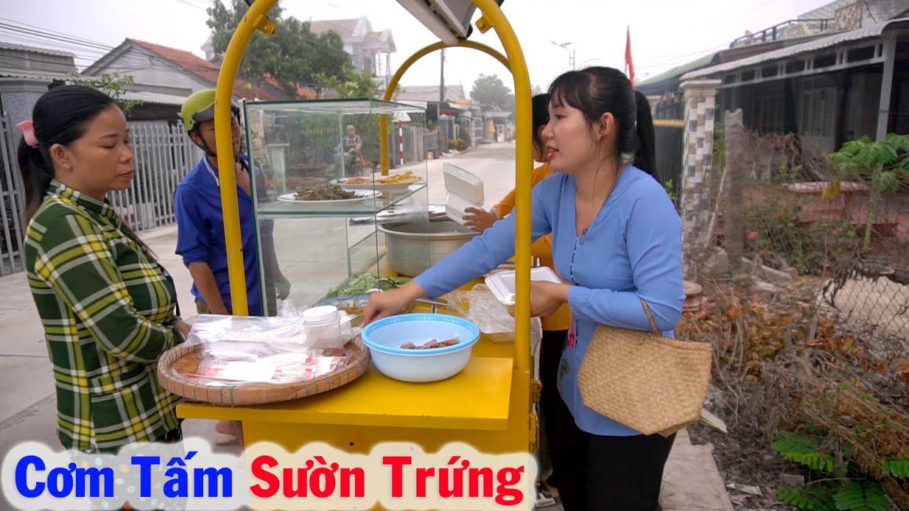 Sáng Sớm bán Cơm Tấm Sườn Trứng ở Xóm Trên Quá Đắc Quá Ngon #41