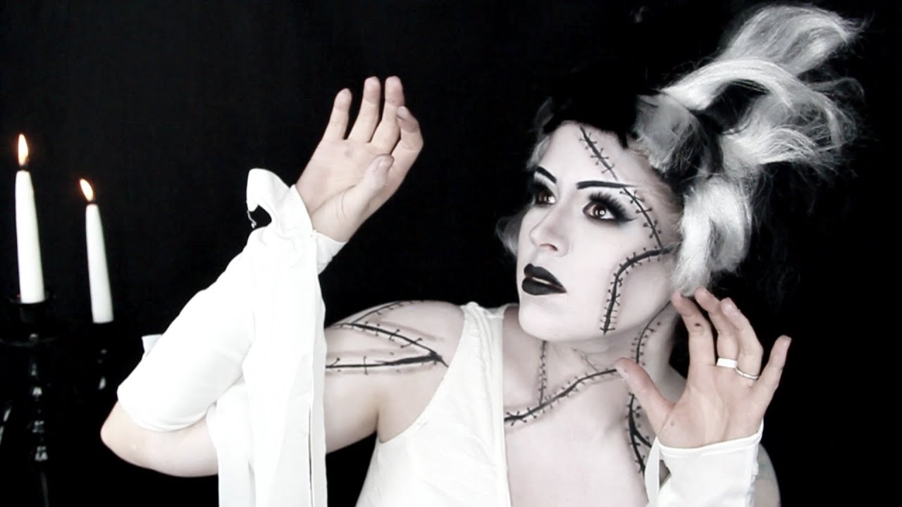 Halloween Tutorial: Bride of Frankenstein