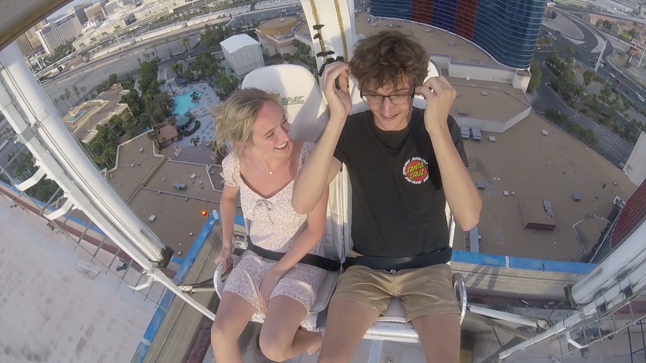 May 2021 - The Voodoo zipline at the Rio in Las Vegas