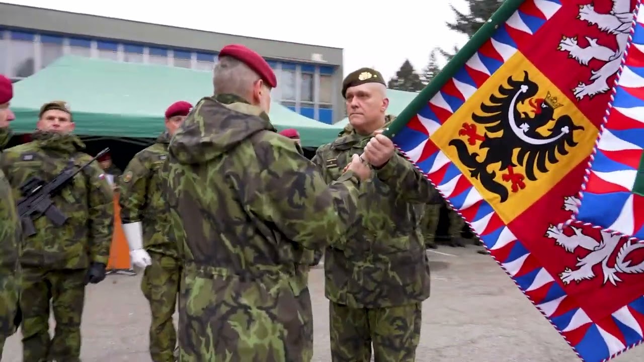 Nový velitel Teritoriálních sil a otevření Komunitního centra pro válečné veterány v Táboře