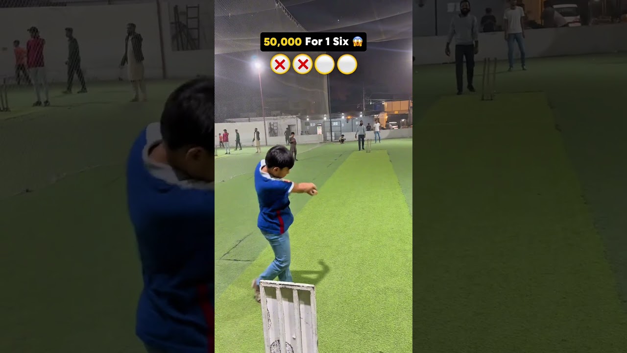 4 Ball Hit One Six | 50,000 Cash Prize Win | Hit For One Six | 4 Option To Bat Select |