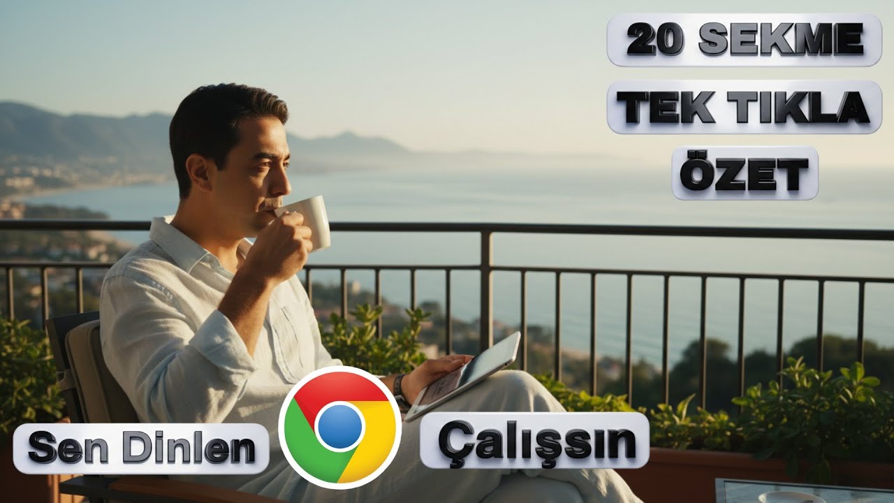 20 Sekmeyi Tek Tıkla Özetleyin! Gemini Chrome