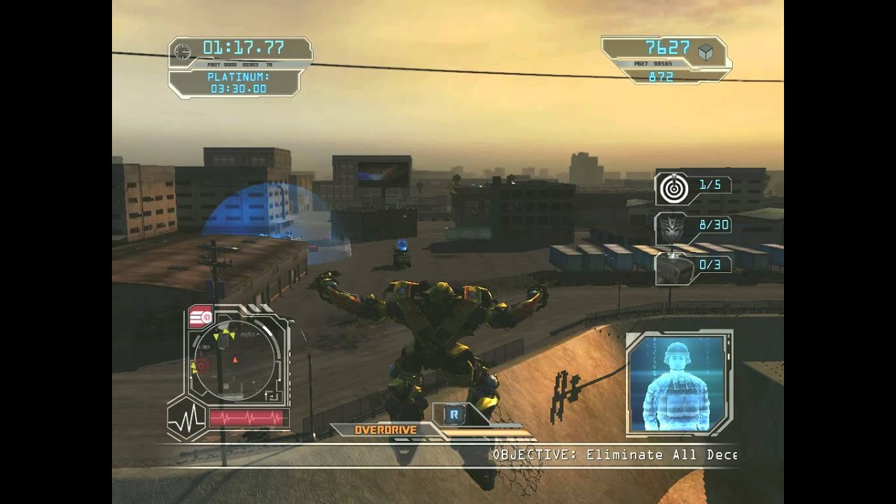 Transformers Revenge of the Fallen GAME Ratchet vs Decepticons PART 1 HD