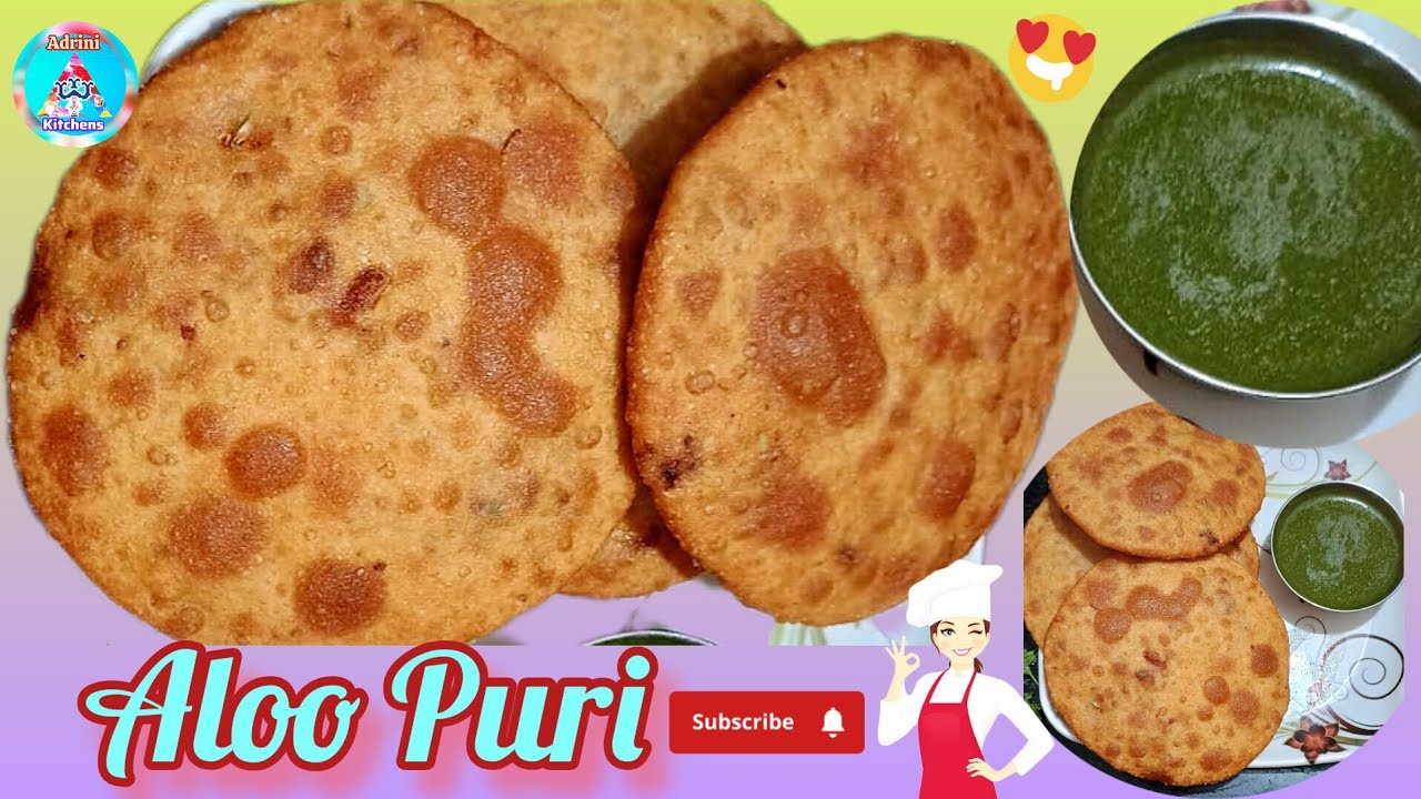How to make aloo puri | Aloo Puri |आलू पूरी| homemade aloo puri