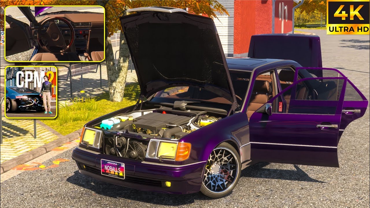 New Mercedes-Benz w124 - Car Parking Multiplayer 2 New Update Gameplay