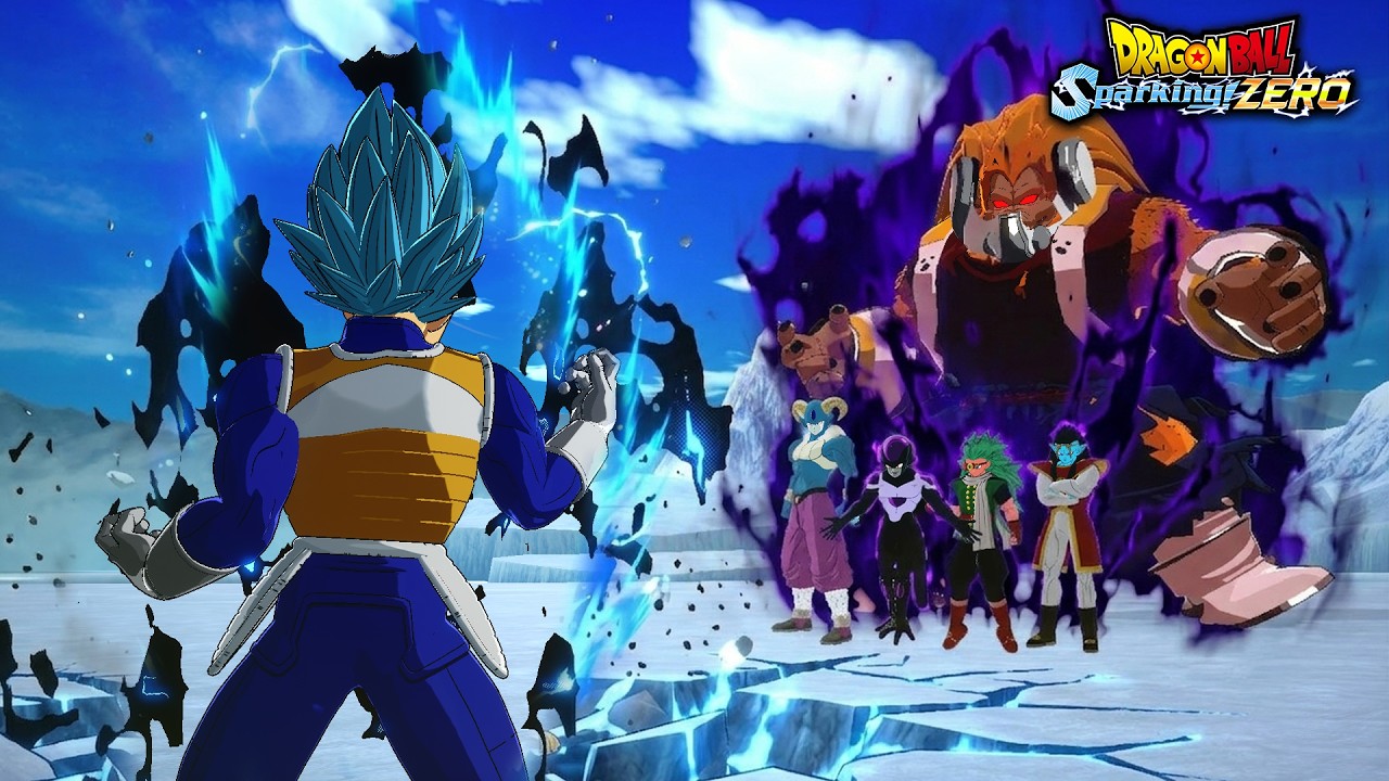 Vegeta SDBH (CC) vs Super SDBH Villains – FULL POWER Clash! | Sparking ZERO