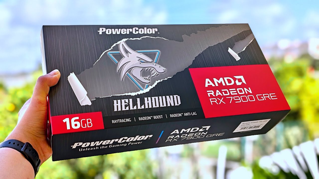 Unboxing the Powercolor Hellhound RX 7900 GRE!