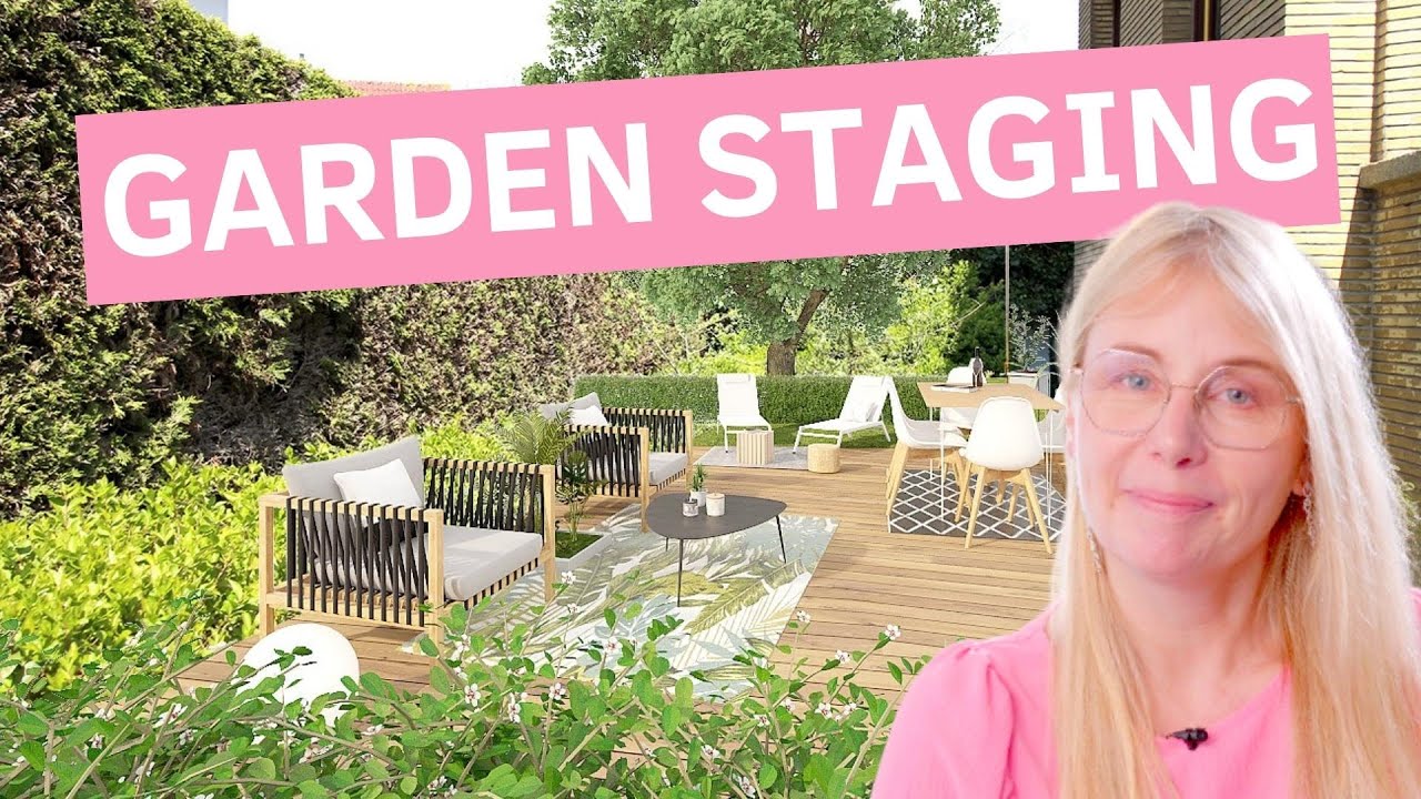 Vendre une maison SANS JARDIN, est-ce possible ?! Vive le Garden-Staging !