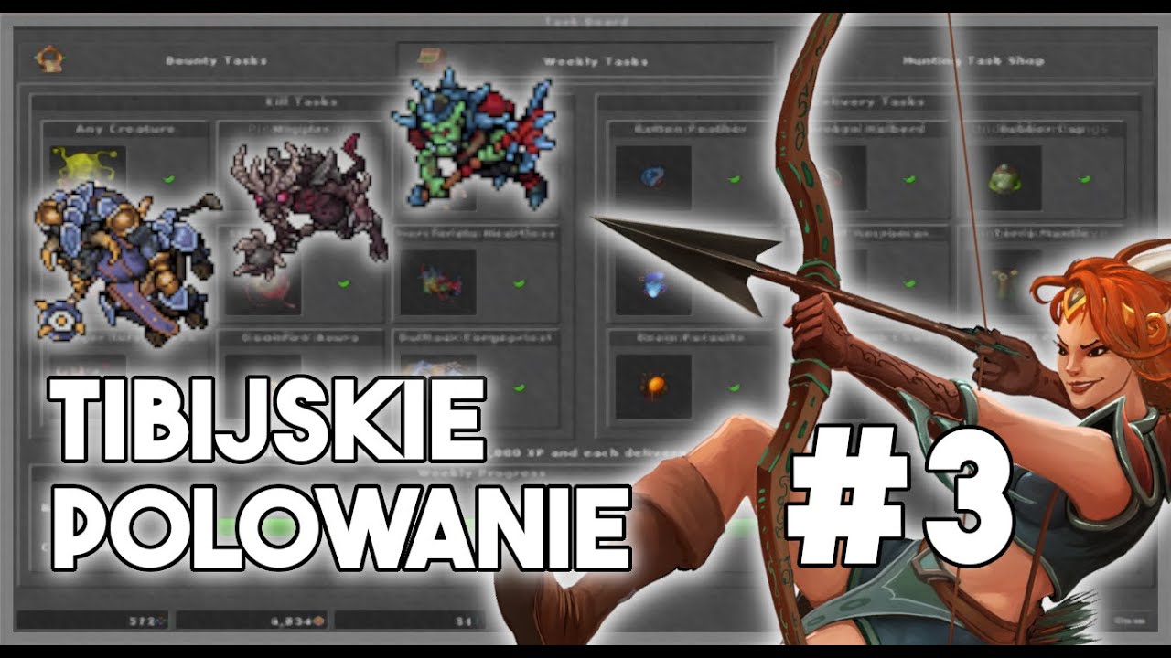 [PL] Tibia - Tibijskie Polowanie | Los się uśmiechnął! #3