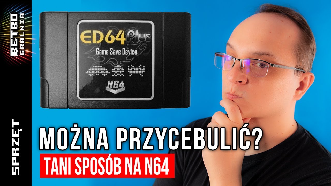 🎮 Jak tanio odpalać gry z karty SD na Nintendo 64? ED64 Plus (RG