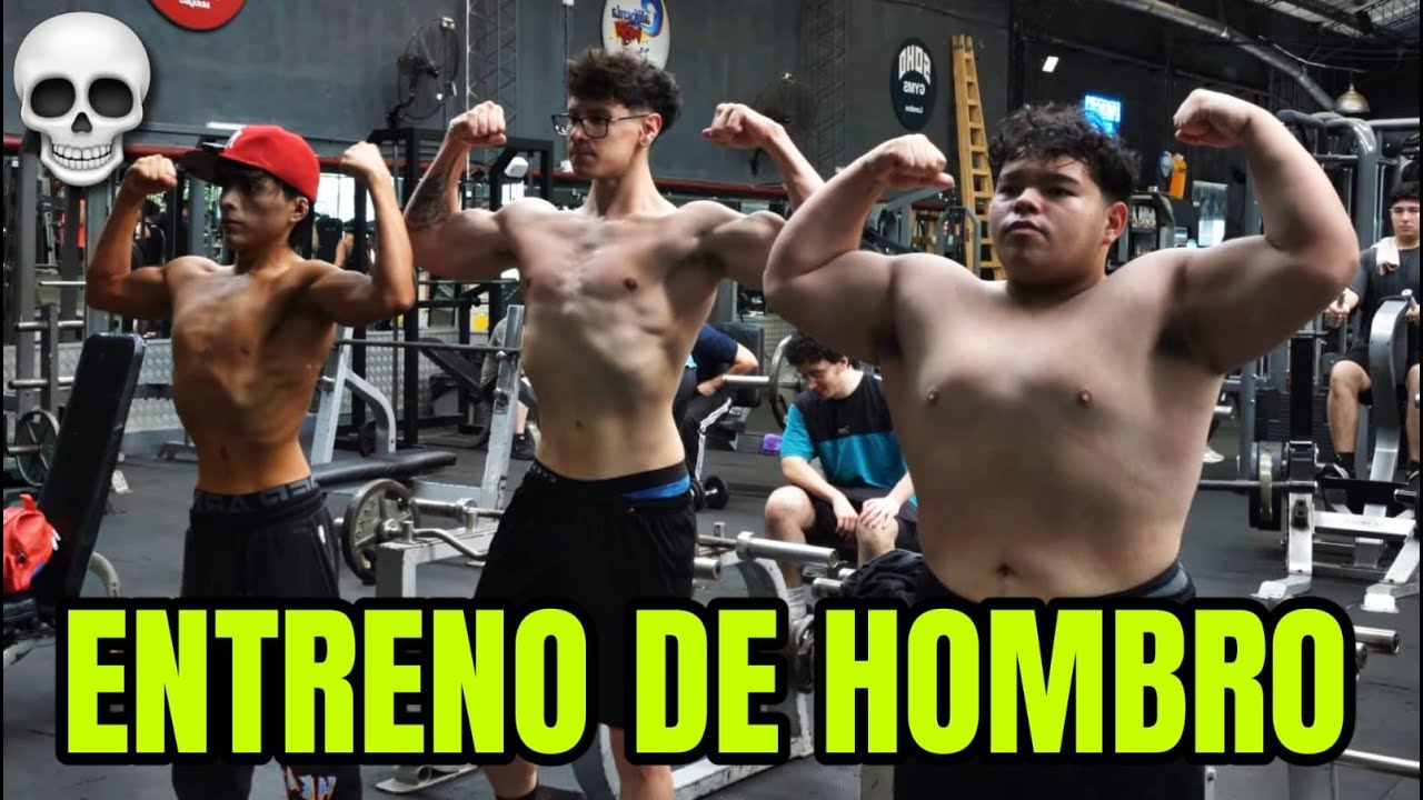 BRAYAN SOTO, EL NIÑO MAS FUERTE MAS FUERTE DEL MUNDO Y CANIN EN UN ENTRENO DE HOMBROS