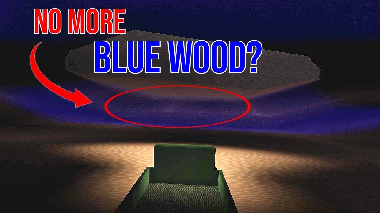 i finally reach the blue wood cave and it was empty...