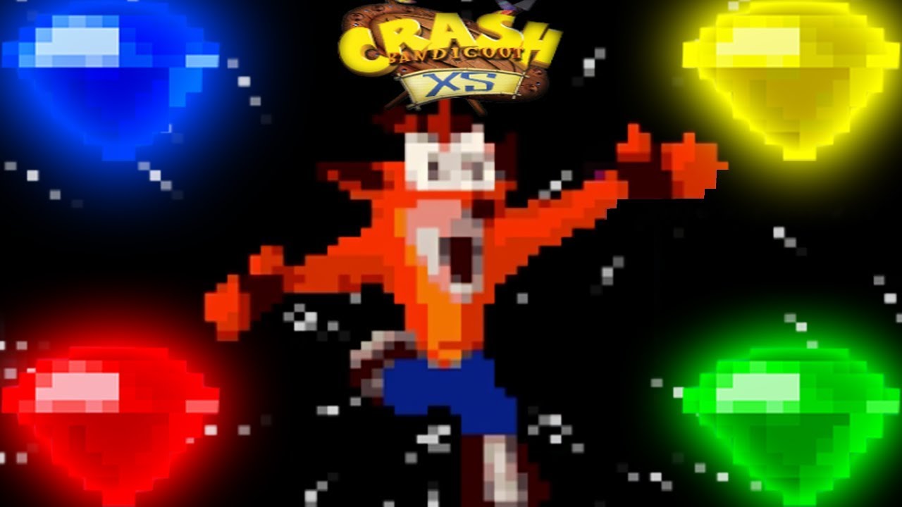 Crash Bandicoot The Huge Adventure - All Color Gems