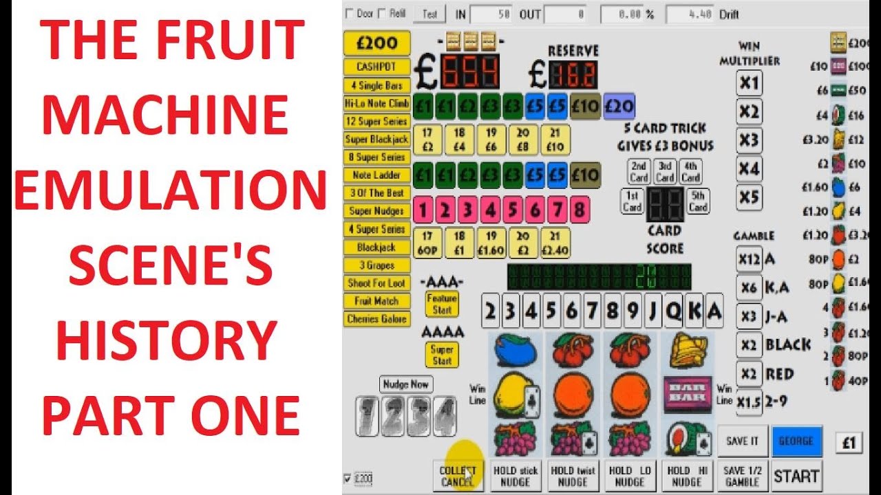 Fruit Machine Emulation History - Part One