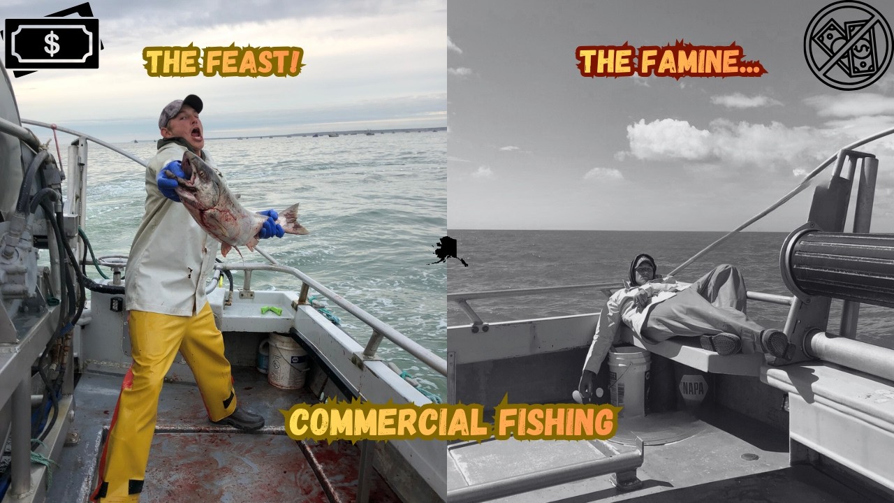 The Feast and Famine of commercial fishing. (how fishing crews get paid)