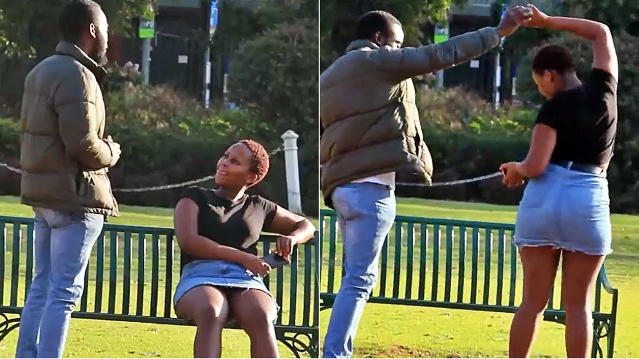 PICKING UP GIRL AT THE PARK