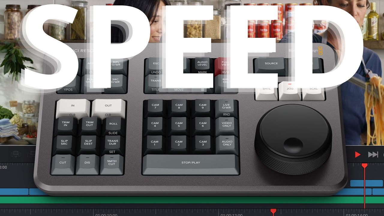 DAVINCI RESOLVE SPEED EDITOR: Recensione e Dimostrazione
