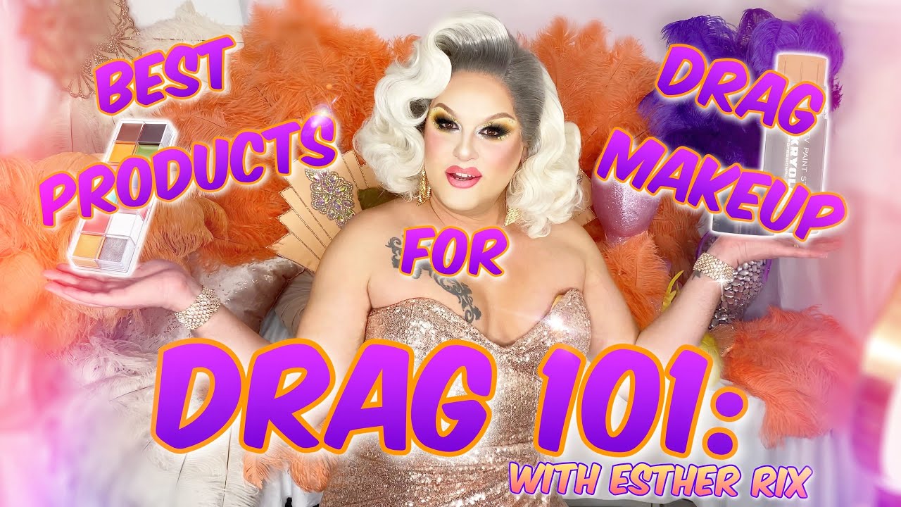 Основы дрэг-макияжа | Лучшие продукты для дрэг-макияжа! | StyledbyEsther