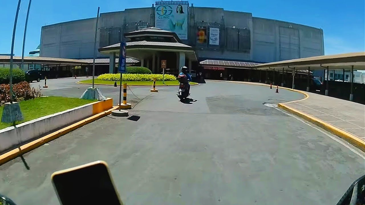 Festival Mall Parking via daang hari from Dasmariñas Ventura mall/ Mio Soul i 125 2017