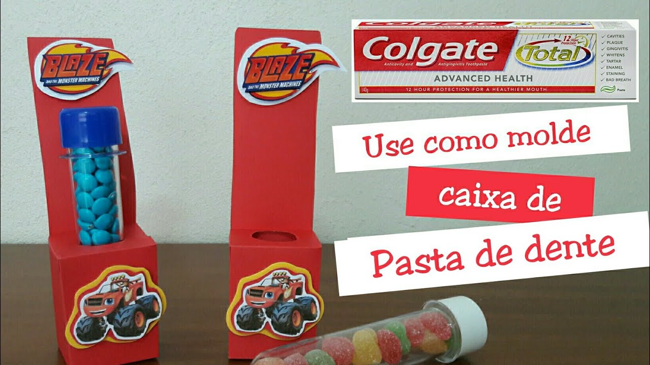 CAIXA PORTA TUBETE - BLAZE AND THE MONSTER MACHINES - #TAISATODODIA #15