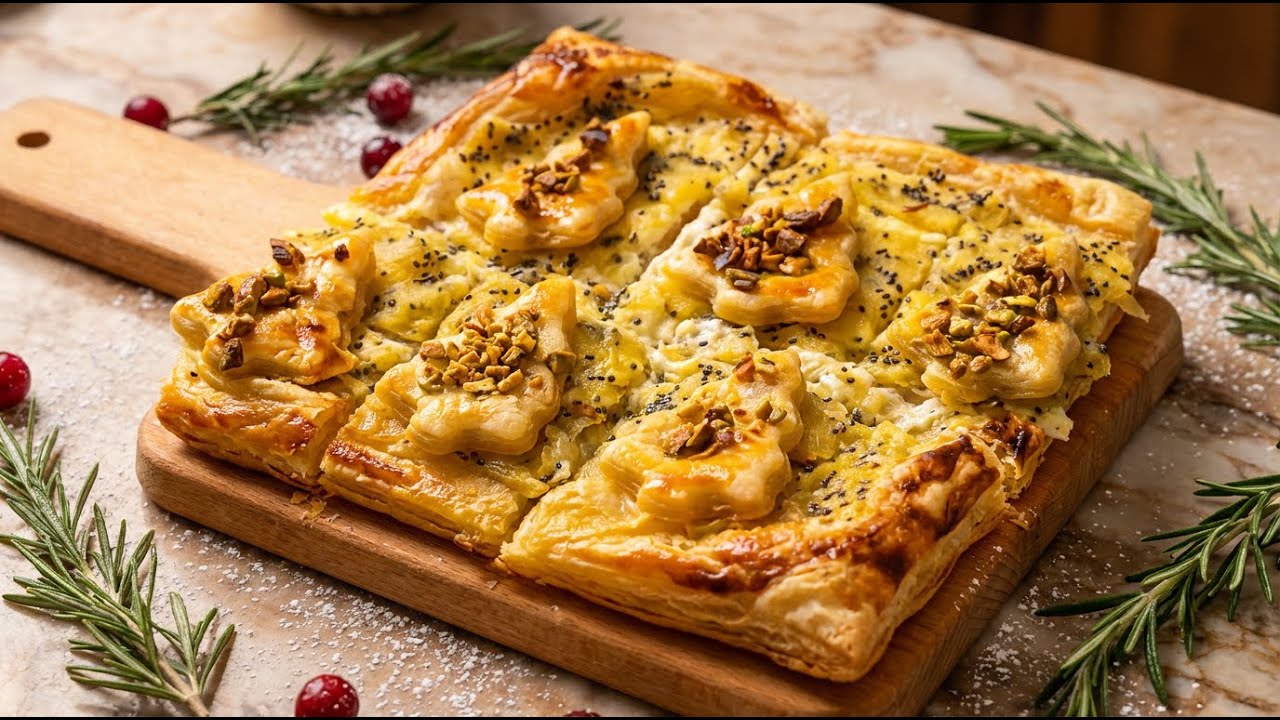 I Make This Kiwi Puff Pastry Every New Year | Easy & Elegant Holiday Dessert for 2026