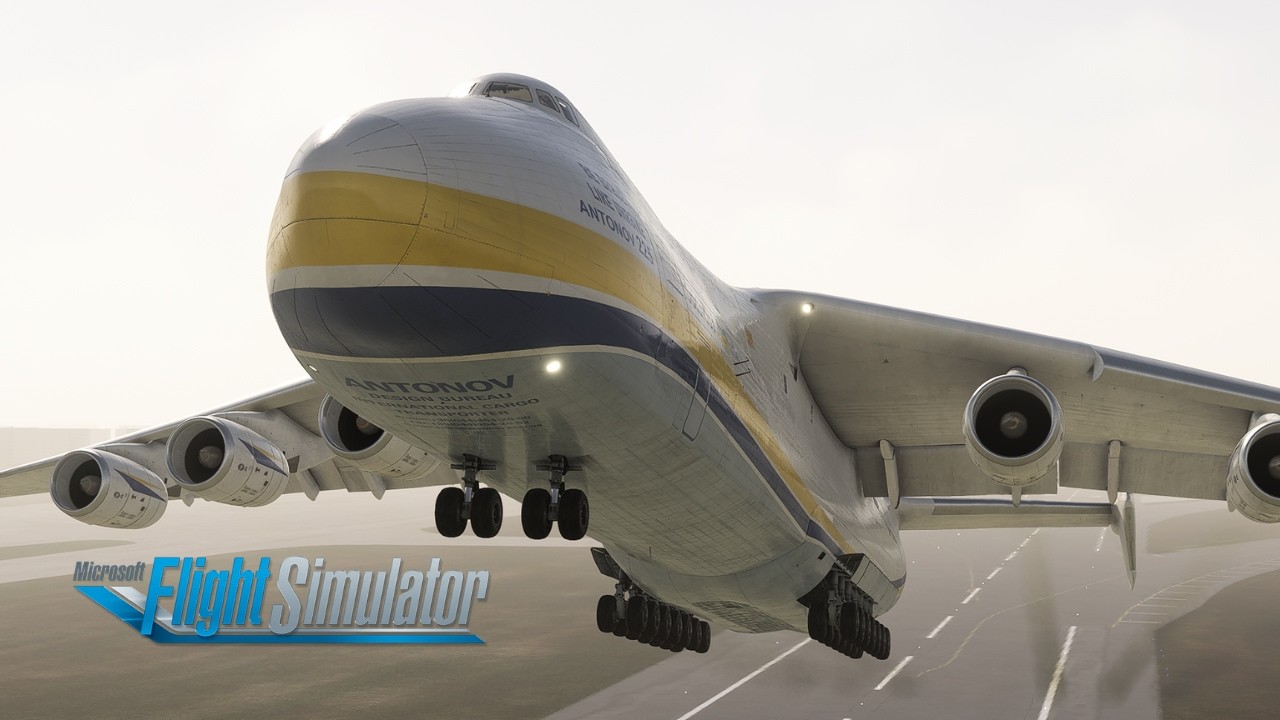 Slightly Hit by Strong Winds When Take Off with Antonov An-225 from Shanghai to Tokyo