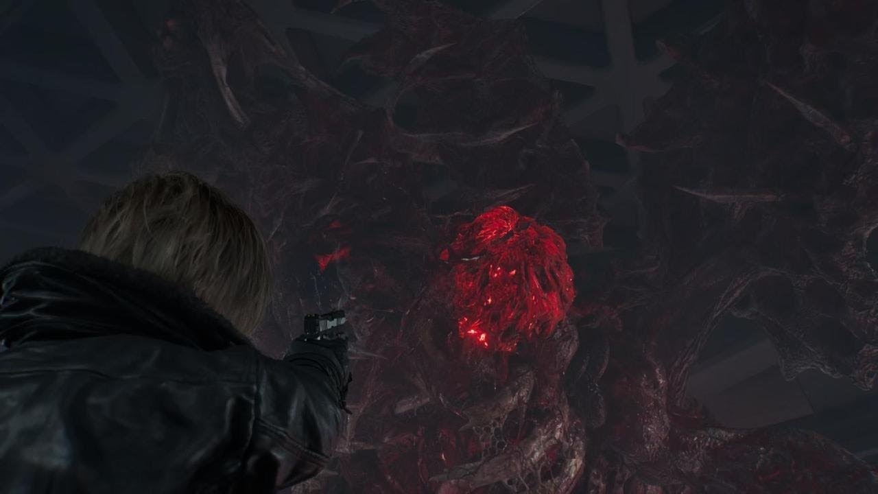 Resident Evil: requiem Insanity Mode Leon vs. Victor Gideon Phase 2 - Alligator and Hatchet only