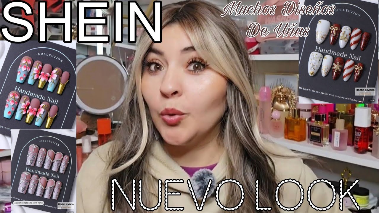 MUCHOS DISEÑOS DE UÑAS //SHEIN💅😍🤎 COMPRAS DE BELLEZA🔥/ BLACK FRIDAY 